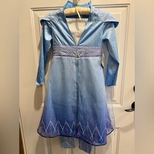 Disney Blue and White Sequined Dress